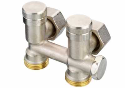 Клапан запорный RLV-K 1/2''x3/4'' угл.