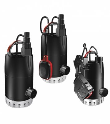 Насос дренажный Unilift CC5 - M1 HU, 1х220-240 В, 50 Гц, 0,24 кВт, напорный патрубок с переходником RP 3/4", 1", 1 1/4", кабель-5 м, корпус и колесо-композит армированный стекловолокном, Grundfos