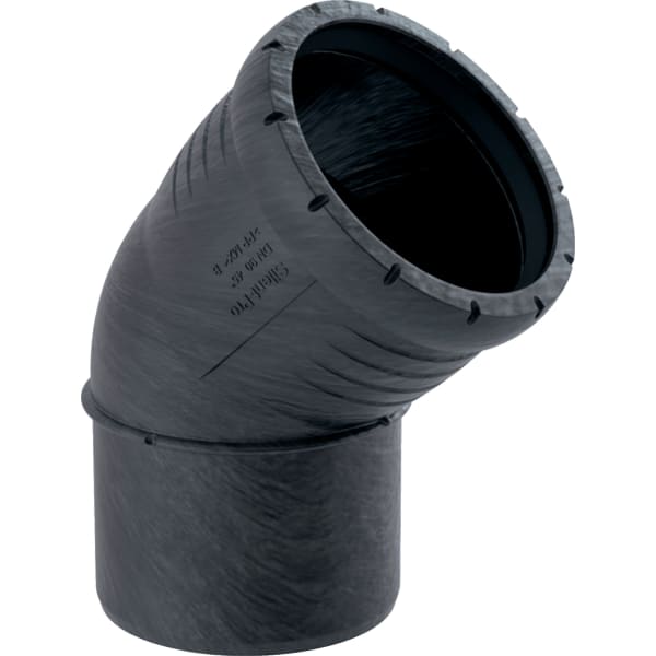 Отвод Geberit Silent-Pro: 45°, d=160мм