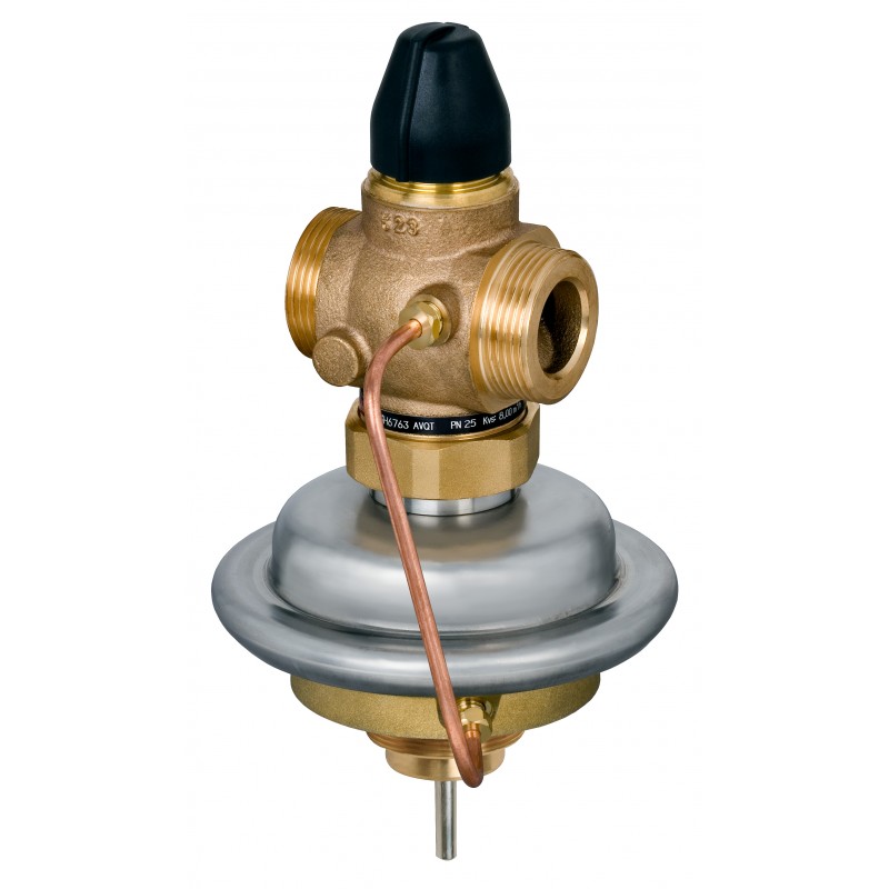 Комбинир. регулятор расхода AVQT DN 25