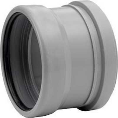 UPONOR СОЕДИНИТЕЛЬНЫЙ ПАТРУБОК Д.110/100ММ СЕРЫЙ (ПП/ЧУГУН) '15C