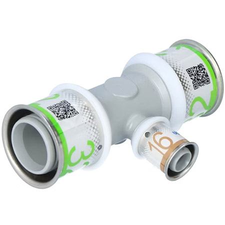 UPONOR S-PRESS PLUS ТРОЙНИК РЕДУКЦИОННЫЙ КОМПОЗИЦИОННЫЙ PPSU 32-16-32 '5И