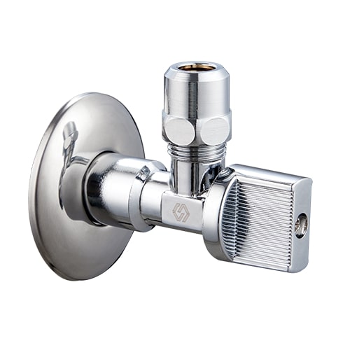 Кран вентильный для подключения сантехнических приборов MVI 1/2"x3/8" наружная -наружная резьба