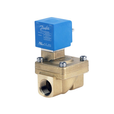 Клапан электромагнитный EV220W, Ду 10 мм, латунь,NBR,G 3/8, НЗ, с