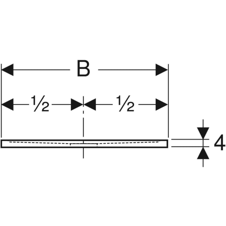 Прямоугольный душевой поддон Geberit Sestra: L=120см, B=80см, Серый / Структура натурального камня