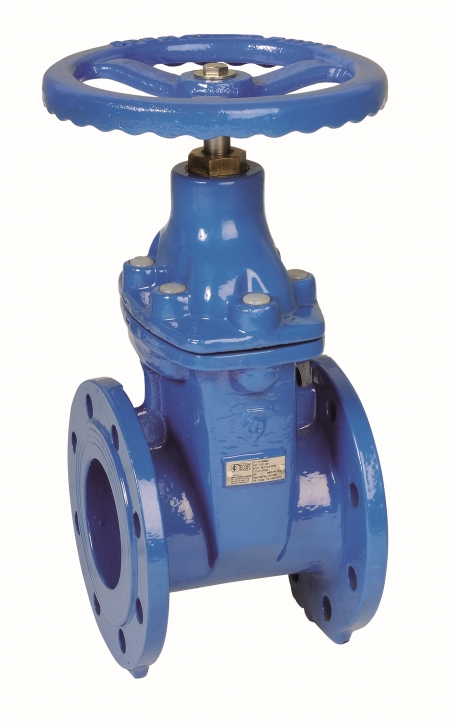 Клиновая задвижка TECOFI DN100, PN16 фланцевая