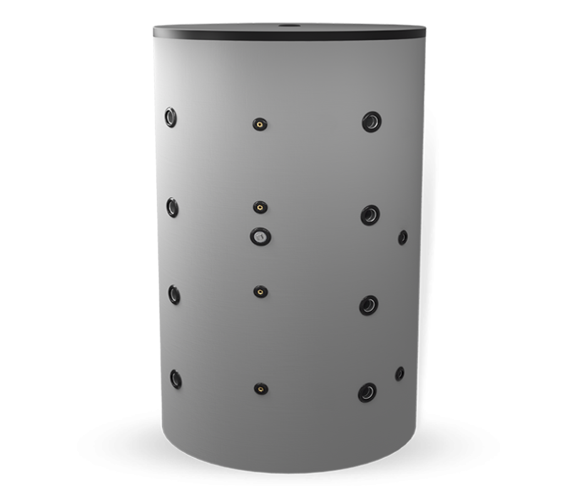 BCS 1500F /Напольная буферная емкость Eldom BCS 1500F c теплоизоляцией с одним теплообменником, 1500 литров