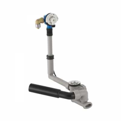 Слив для ванны Geberit с поворотным механизмом и подводом, d52: d=40/50мм
