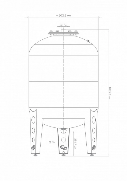 Расширительный бак В 200