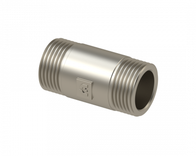 Удлинительный бочонок НР/НР 1/2'' - L80 - Никелированный