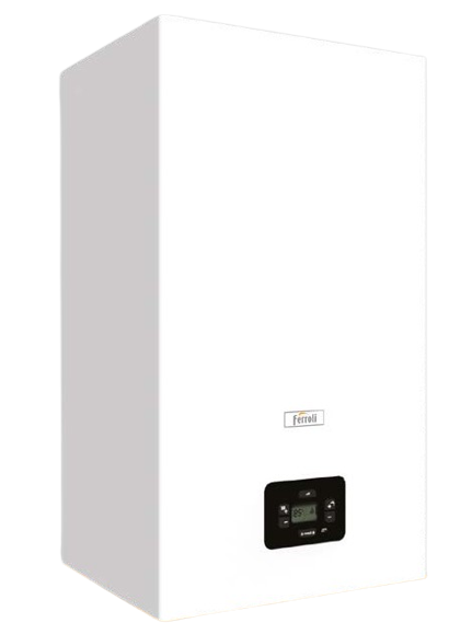 Газовый, настенный 2-х контурный котел Ferroli DIVA D F32, 32 кВт, закрытая камера