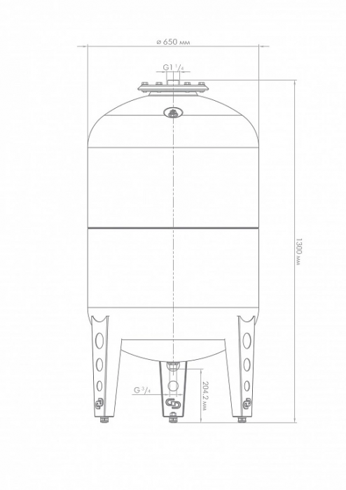 Расширительный бак В 300
