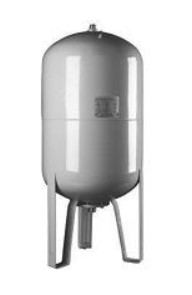 Бак мембранный вертикальный на ножках CW-LV 100 10bar/99*C max.  (D=460mm, H=1000 mm) 1”, Bar 2