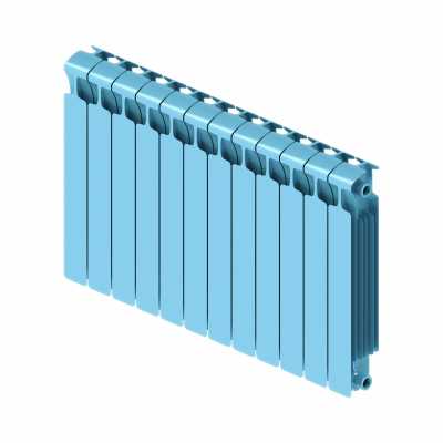 Радиатор биметаллический Rifar Monolit 3/4 500/12 Сапфир