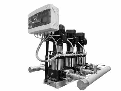 Установка повышения давления  HC-ME 2 BME 1-2A G1-B-R-50-16-A, 3 x 380, 50Гц, 0,37кВт, вход/ выход R 2, Истратех