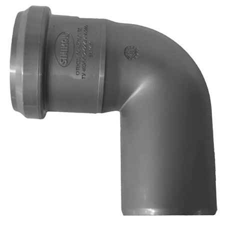 Отвод D75x87º СИНИКОН