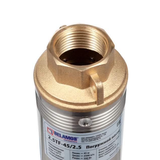 Насос скважинный 2.5TF-85/2.5 каб. 50м, центробежный