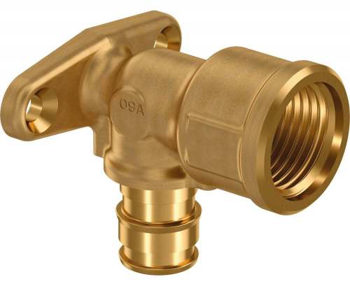 Usystems водорозетка Smart Aqua латунная для труб PE-Xa длинная 20-Rp1/2"ВР L=49мм, тип 1 '30Ф