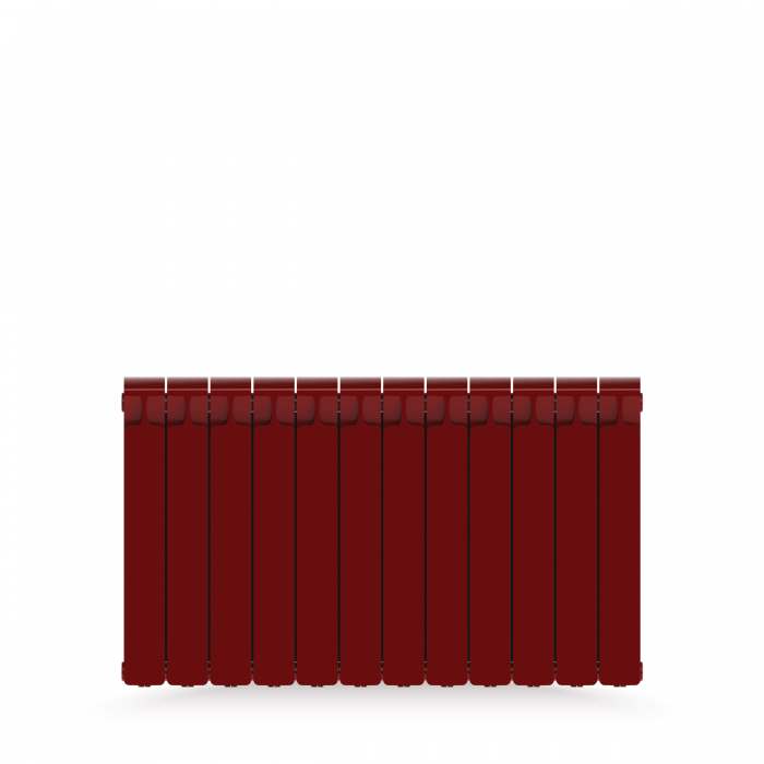 Радиатор биметаллический Rifar Monolit 3/4 500/14 Бордо