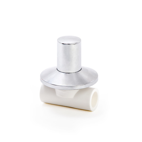 Вентиль PPR хромированный 20 х 1/2" (Lammin) 30/6