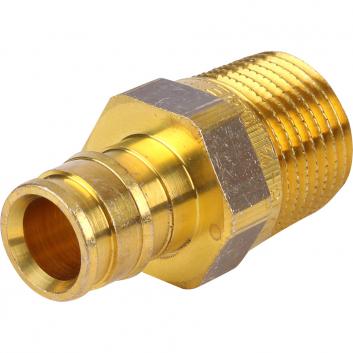 UPONOR Q&E ШТУЦЕР С НАРУЖНОЙ РЕЗЬБОЙ 16-R1/2"НР '100Ф
