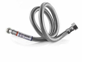 Гибкая подводка для воды с внутренним шлангом из PEX 1/2" г/г-80см