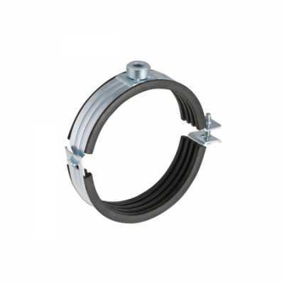 Хомут изолированный Silent-db20, с муфтой M10/G 1/2": di=135мм, G=1/2дюйм, Geberit