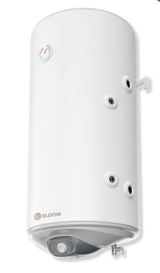 Настенный комбинированный водонагреватель Green Line ELDOM 72280MS21R, с двумя параллельными теплообменниками и ТЭНом, 150 литров