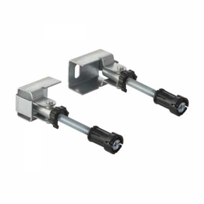 Комплект крепления к стене Duofix для отдельного монтажа, угловой (2 шт.), Geberit