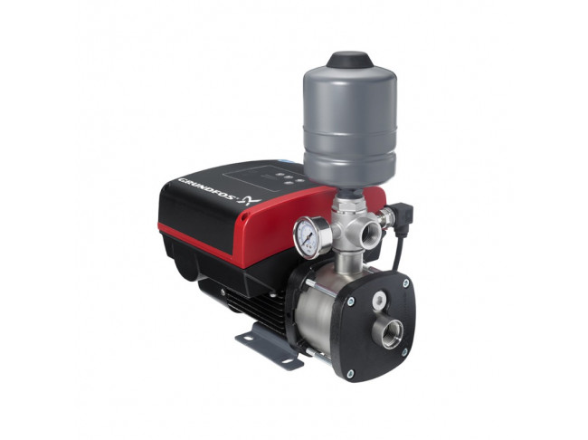 Насосная установка CMBE  5-62 I-U-C-C-D-B, 1x200-240 В, 50/60 Гц, 1720 Вт, вход Rp 1 1/4" выход Rp 1" PN10, кабель-1,5 м, корпус и колесо-нержавеющая сталь, Grundfos