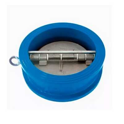 Клапан обратный двухстворчатый CB3449-EPA DN 50 PN 16, межфланцевый, корпус-чугун, створки-нержавеющая сталь, уплотнение EPDM , Tecofi