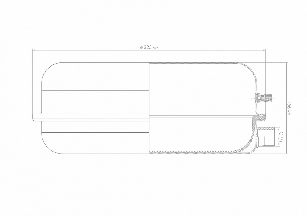 Расширительный бак 12 F