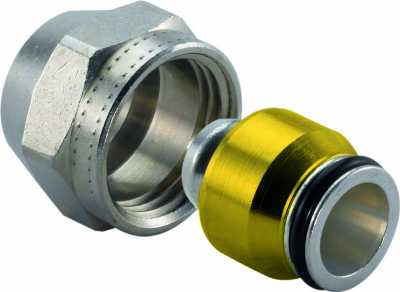 UPONOR UNI-C ЗАЖИМНОЙ АДАПТЕР MLC 16-1/2"ВР '25И