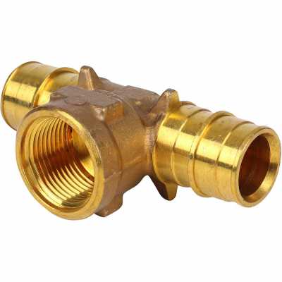 UPONOR Q&E ТРОЙНИК С ВНУТРЕННЕЙ РЕЗЬБОЙ 25-RP3/4"ВР-25 '20И
