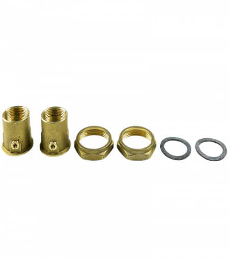 Шаровой вентиль с накидной гайкой (комплект) Union valve set G11/2"x1"