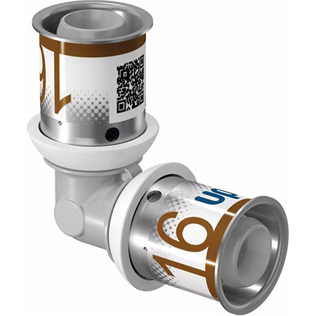 UPONOR S-PRESS PLUS УГОЛЬНИК КОМПОЗИЦИОННЫЙ PPSU 16-16 '10Ф