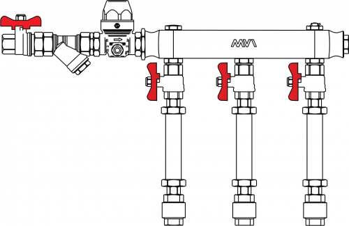Узел коллекторный MW1x-40S-32R-10-15-P