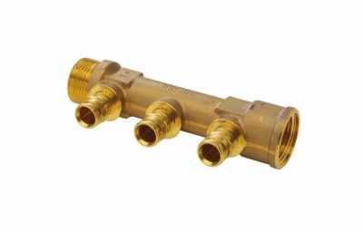 UPONOR Q&E КОЛЛЕКТОР 3/4" НР/ВР, 3X16 Ц/Ц35ММ '15И
