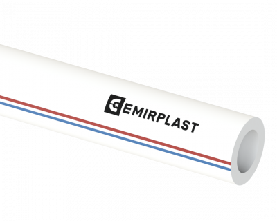 Труба PP Dу  32 - PN20, SDR 6, 4 м, белый, SPL-EmirPlast