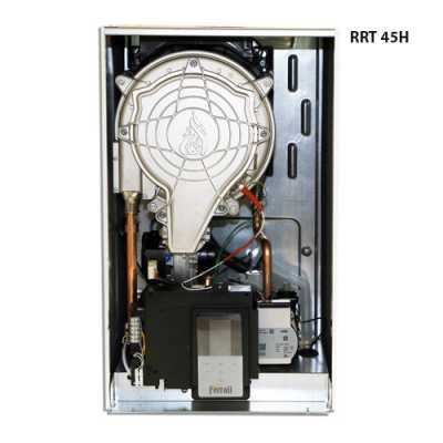 Настенный газовый конденсационный 2-х контурный котёл Ferroli BLUEHELIX HITECH RRT 24 C (RU), 24 кВт, закрытая камера