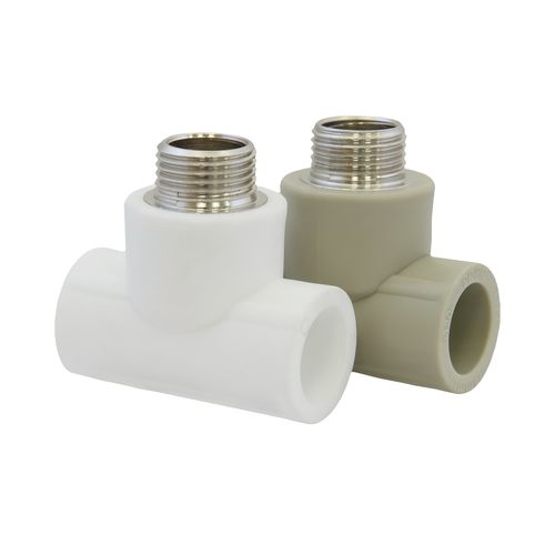 Тройник PPR комбинированный НР 20 х 1/2" (Lammin) 100/25