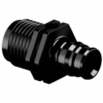 UPONOR Q&E ШТУЦЕР С НАРУЖНОЙ РЕЗЬБОЙ PPSU 20-1/2"НР '90Ф