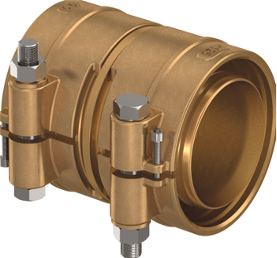 Usystems зажимной соединитель для полимерных труб PN10 110x15,1-110x15,1 '1С