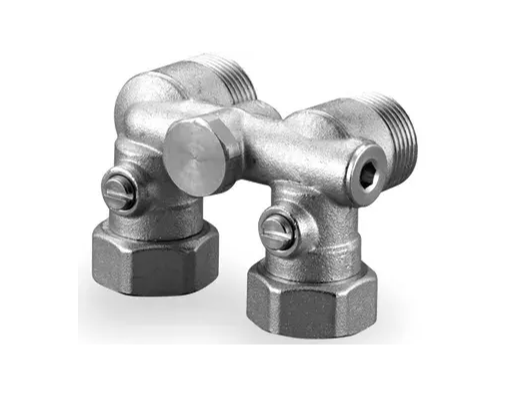Usystems угловой узел нижнего подключения радиатора Smart Radi G3/4"НР Евроконус-G3/4"НГ '10И