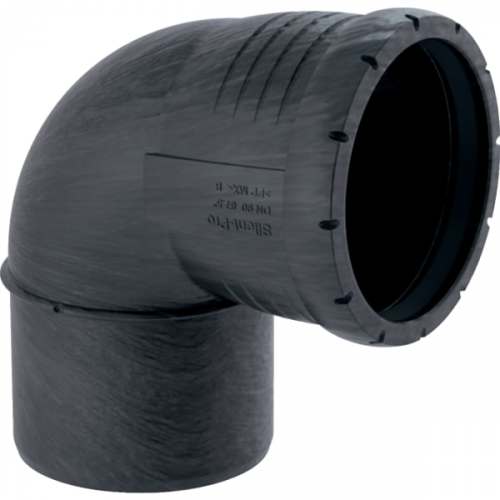 Отвод Geberit Silent-Pro: 30°, d=90мм