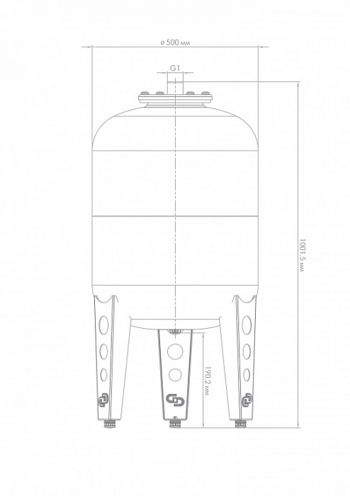 Расширительный бак В 150