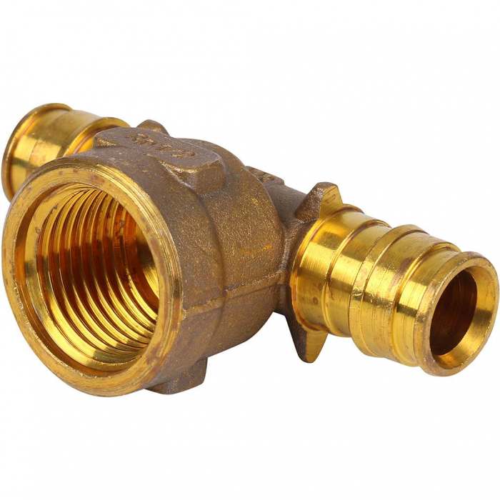 UPONOR Q&E ТРОЙНИК С ВНУТРЕННЕЙ РЕЗЬБОЙ 16-RP1/2"ВР-16 '50И