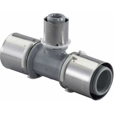 UPONOR S-PRESS ТРОЙНИК РЕДУКЦИОННЫЙ КОМПОЗИЦИОННЫЙ PPSU 75-50-75 '1У