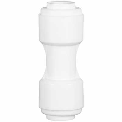 № 6  WA-UC0404, Соединитель 1/4 TUBE - 1/4 TUBE JOHN GUEST для трубок. Подходит для соединения питьевого КРАНИКА.