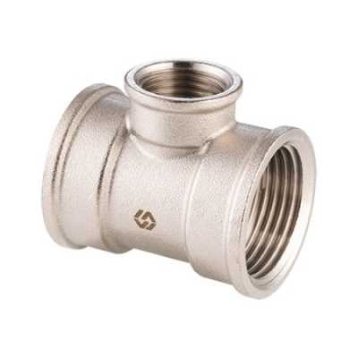 Тройник переходной с внутренней резьбой MVI 1"х1/2"х1" PN40